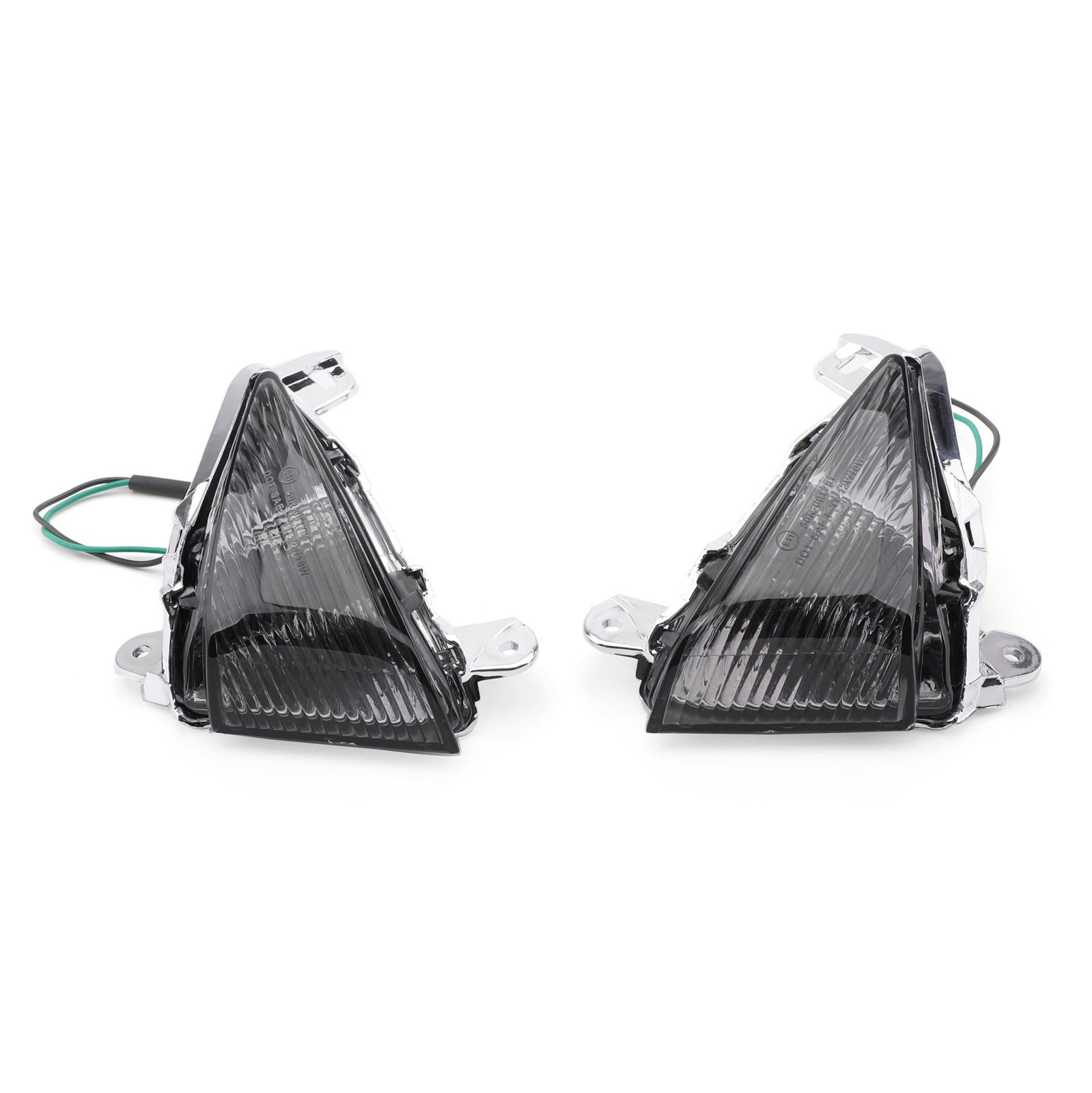 Front Turn Signals lens for Kawasaki ZX14R ZX10R ZX636/ZX6R Ninja 650F Concours