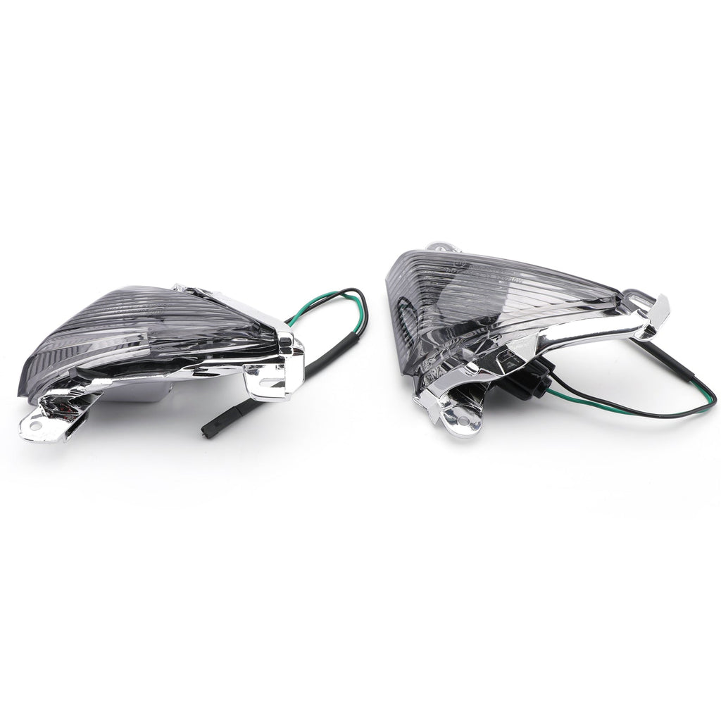 Front Turn Signals lens for Kawasaki ZX14R ZX10R ZX636/ZX6R Ninja 650F Concours