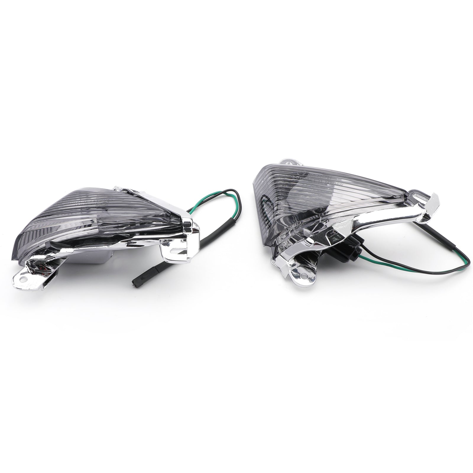 Front Turn Signals lens for Kawasaki ZX14R ZX10R ZX636/ZX6R Ninja 650F Concours