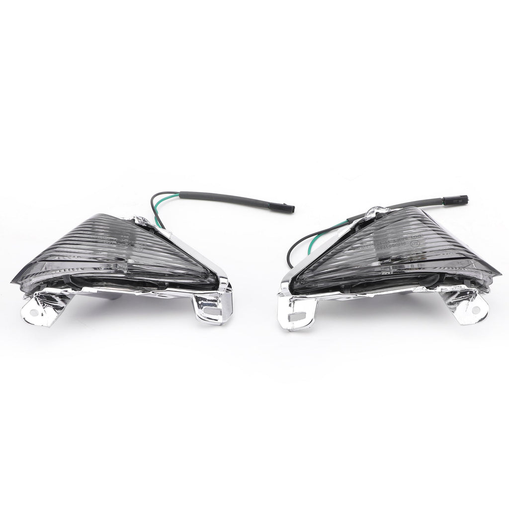 Front Turn Signals lens for Kawasaki ZX14R ZX10R ZX636/ZX6R Ninja 650F Concours