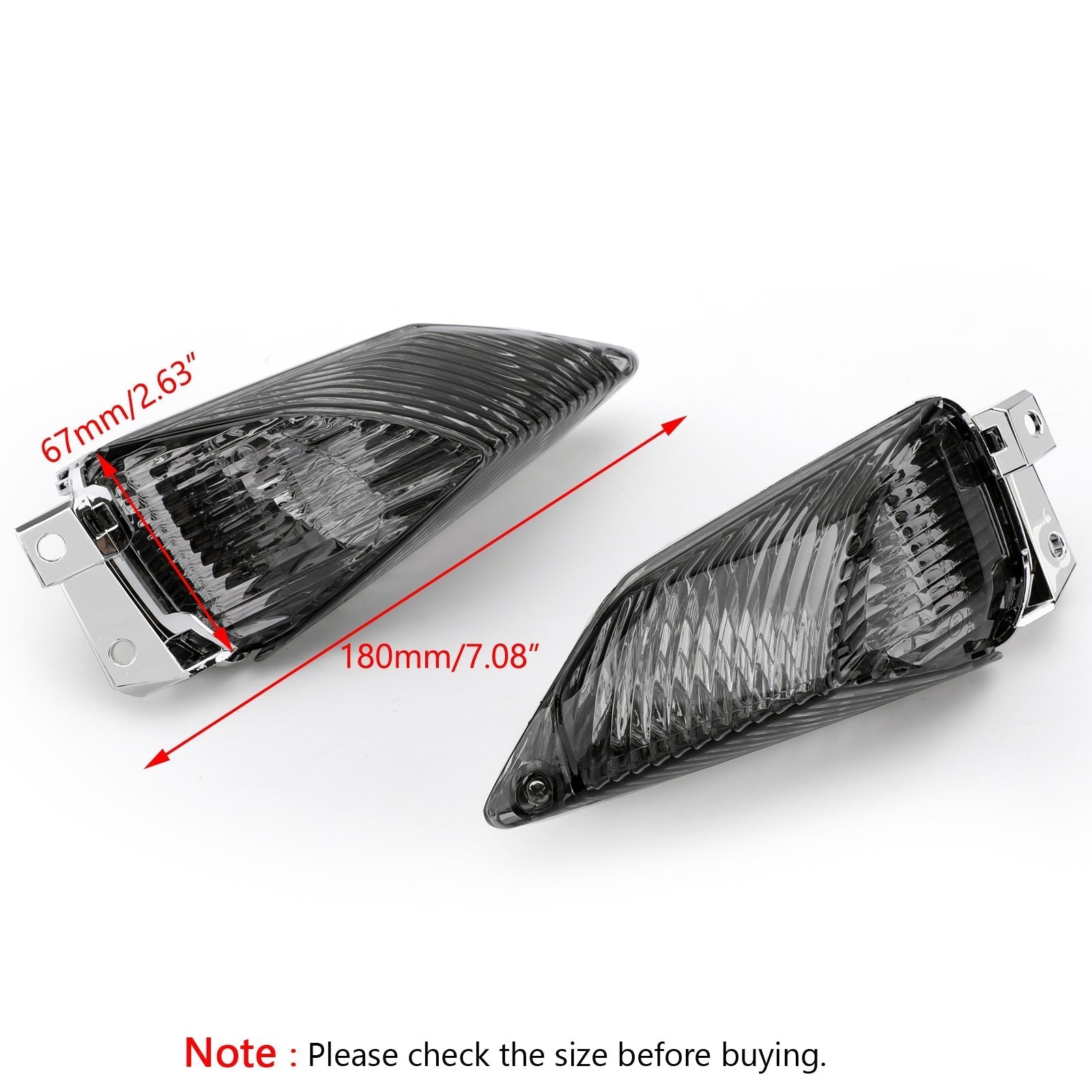 Rear Turn Signals Lens For Suzuki GSXR1000 (09-2010) K9