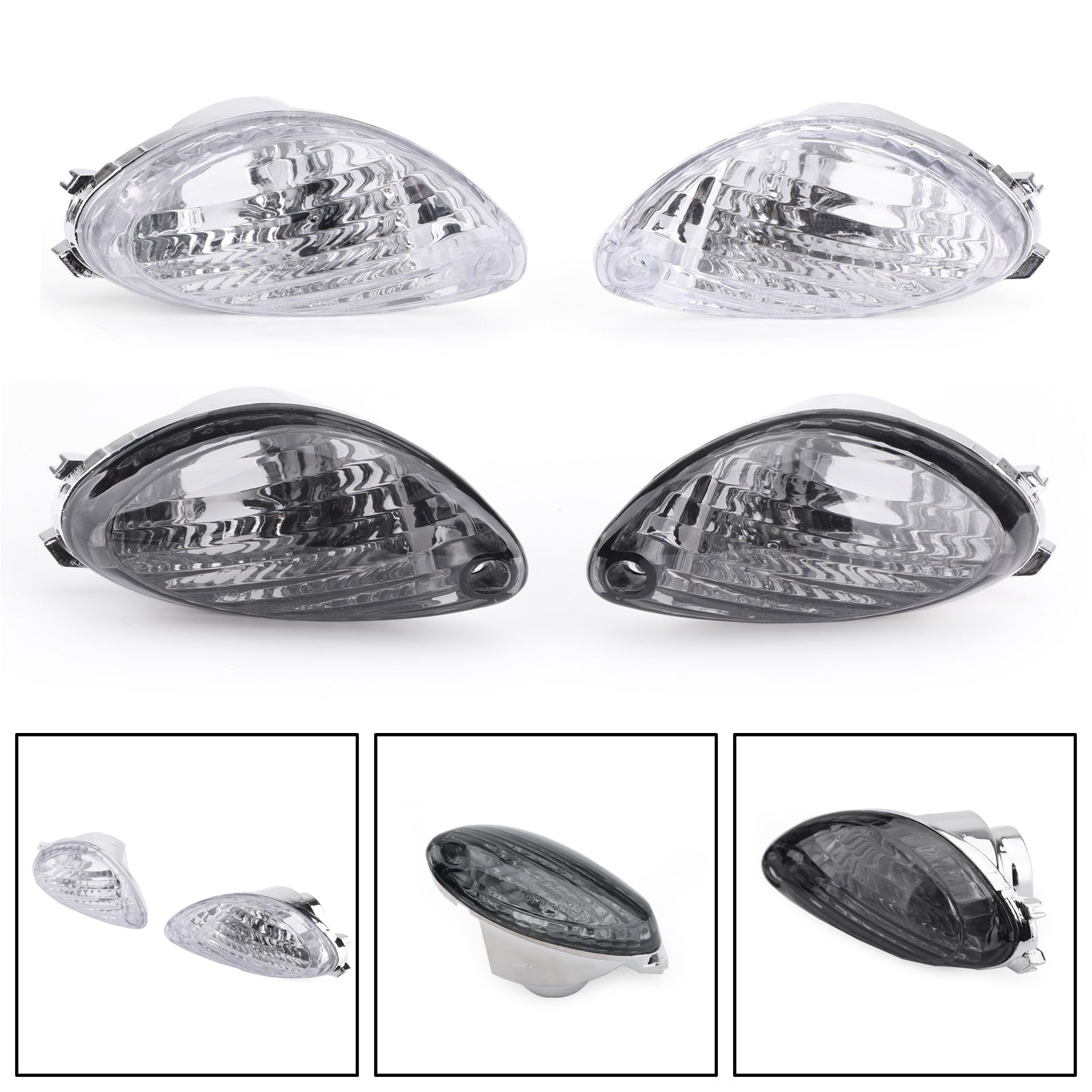 Rear Turn Signals Lens For Suzuki Hayabusa GSXR1300 (08-2012)