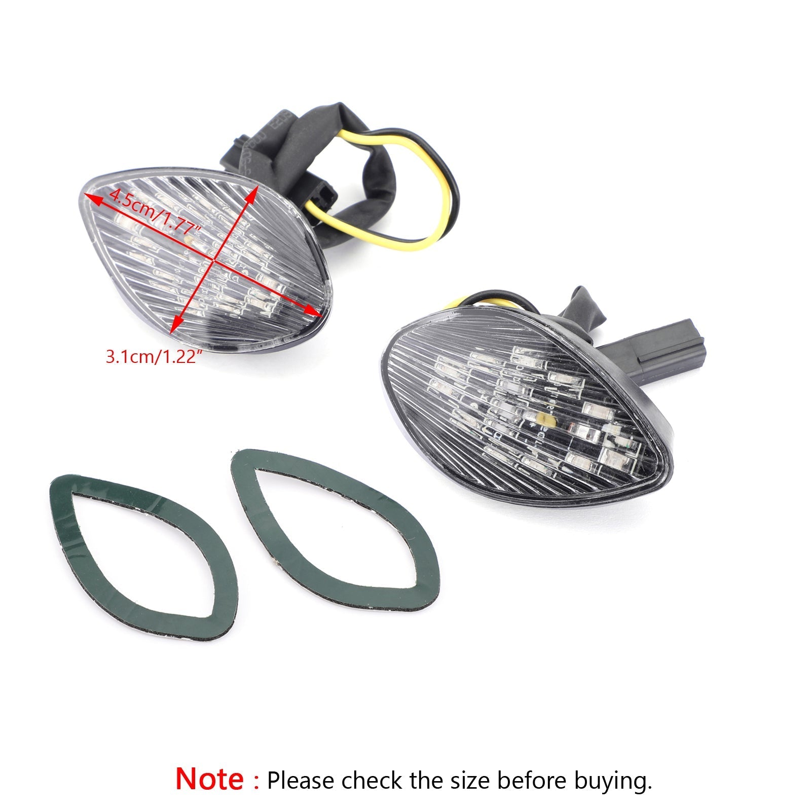 Turn Signals For Honda CBR 1000 RR Flush Mount (2004-2005)