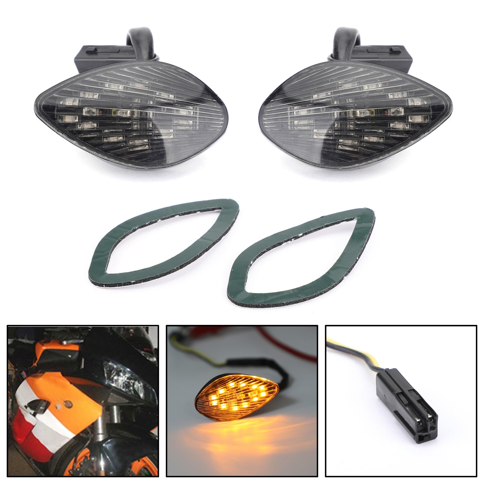Turn Signals For Honda CBR 1000 RR Flush Mount (2004-2005)