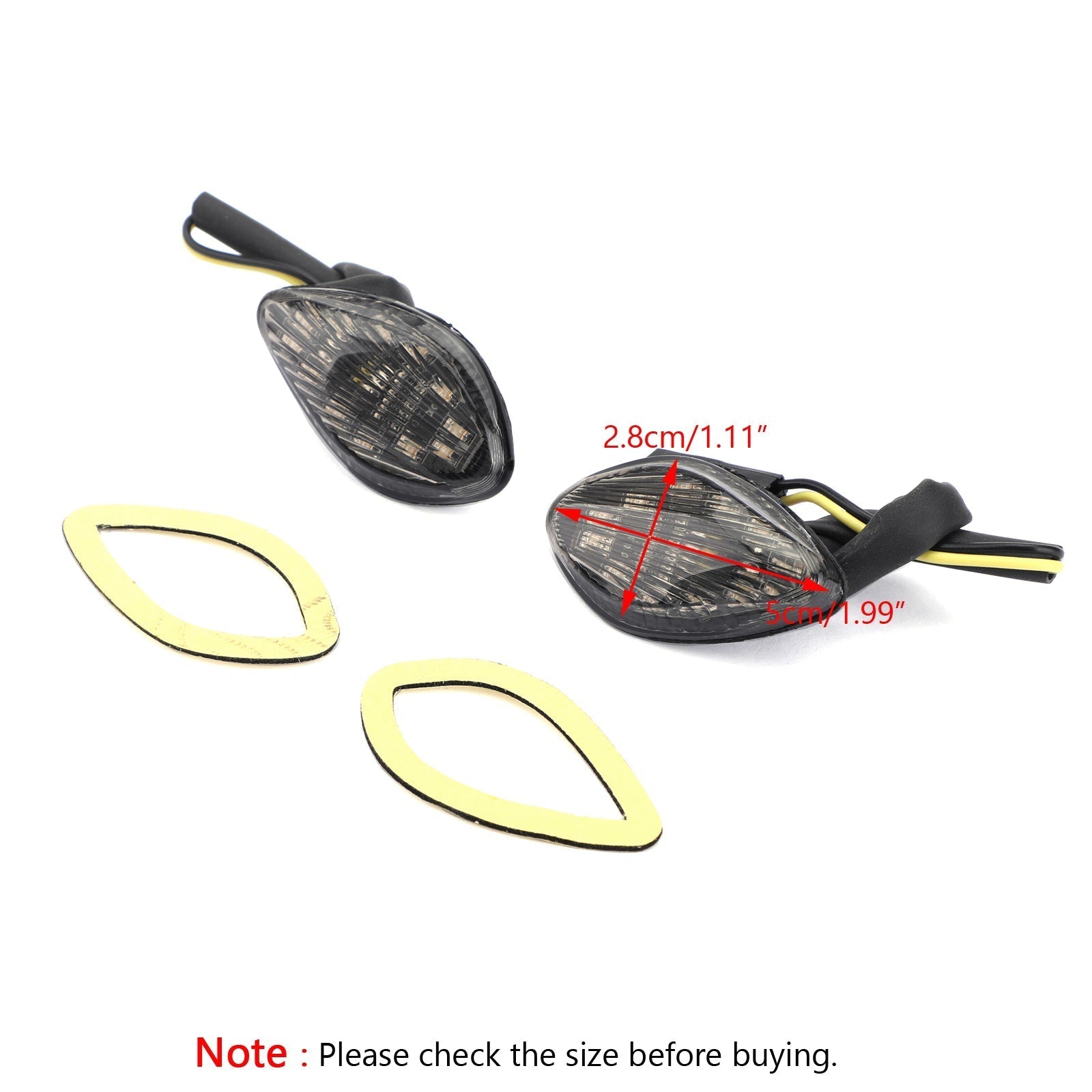 Turn Signals For Honda CBR 600 F3/F4/F4i CBR 600 1000 RR CB 919, 2 Color