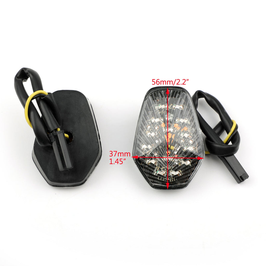 Flush Mount LED Euro Turn Signals for Suzuki GSXR 600 GSXR750 GSX-R1000