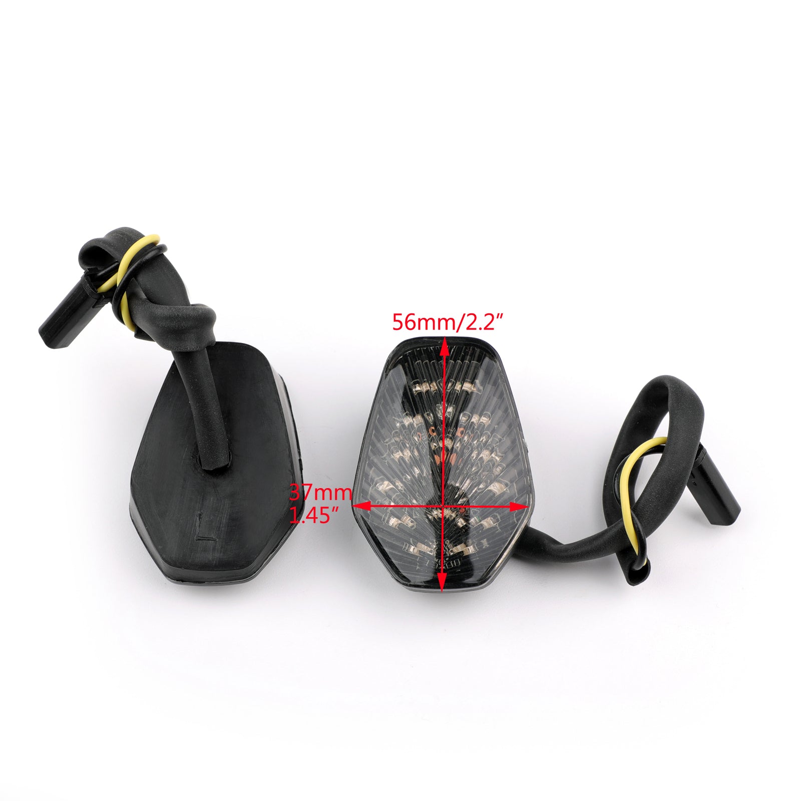 Flush Mount LED Euro Turn Signals for Suzuki GSXR 600 GSXR750 GSX-R1000