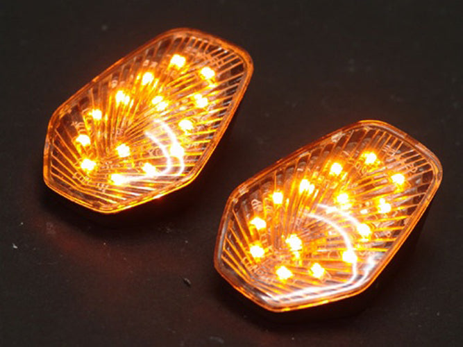 Flush Mount LED Euro Turn Signals for Suzuki GSXR 600 GSXR750 GSX-R1000
