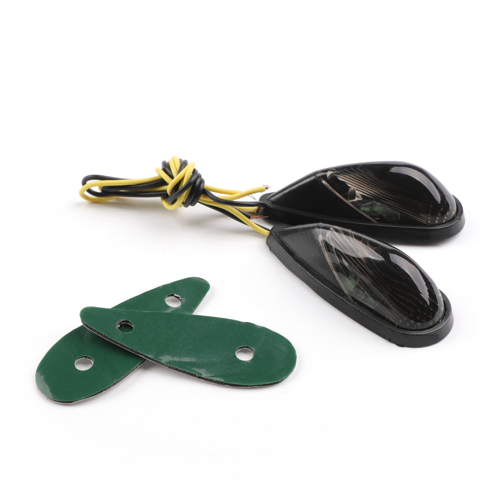 Flush Mount LED Euro Rear Turn Signals for Honda CBR 600 900 929 1000 RR