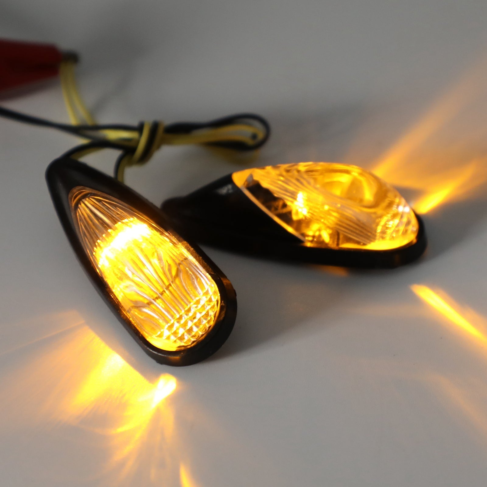 Flush Mount LED Euro Rear Turn Signals for Honda CBR 600 900 929 1000 RR