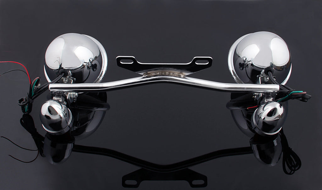 Driving Passing Turn Signal Spot Light Bar Honda Yamaha Suzuki Kawasaki cruisers