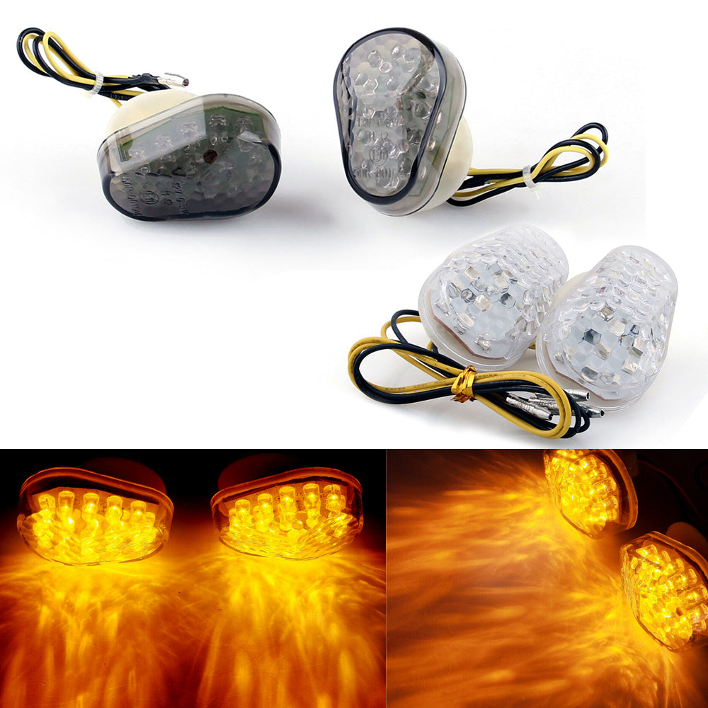 LED Turn Signals Kawasaki ZX6R (98-2013) ZX10R (04-2013) ZX 7R 9R 12R ZZR600