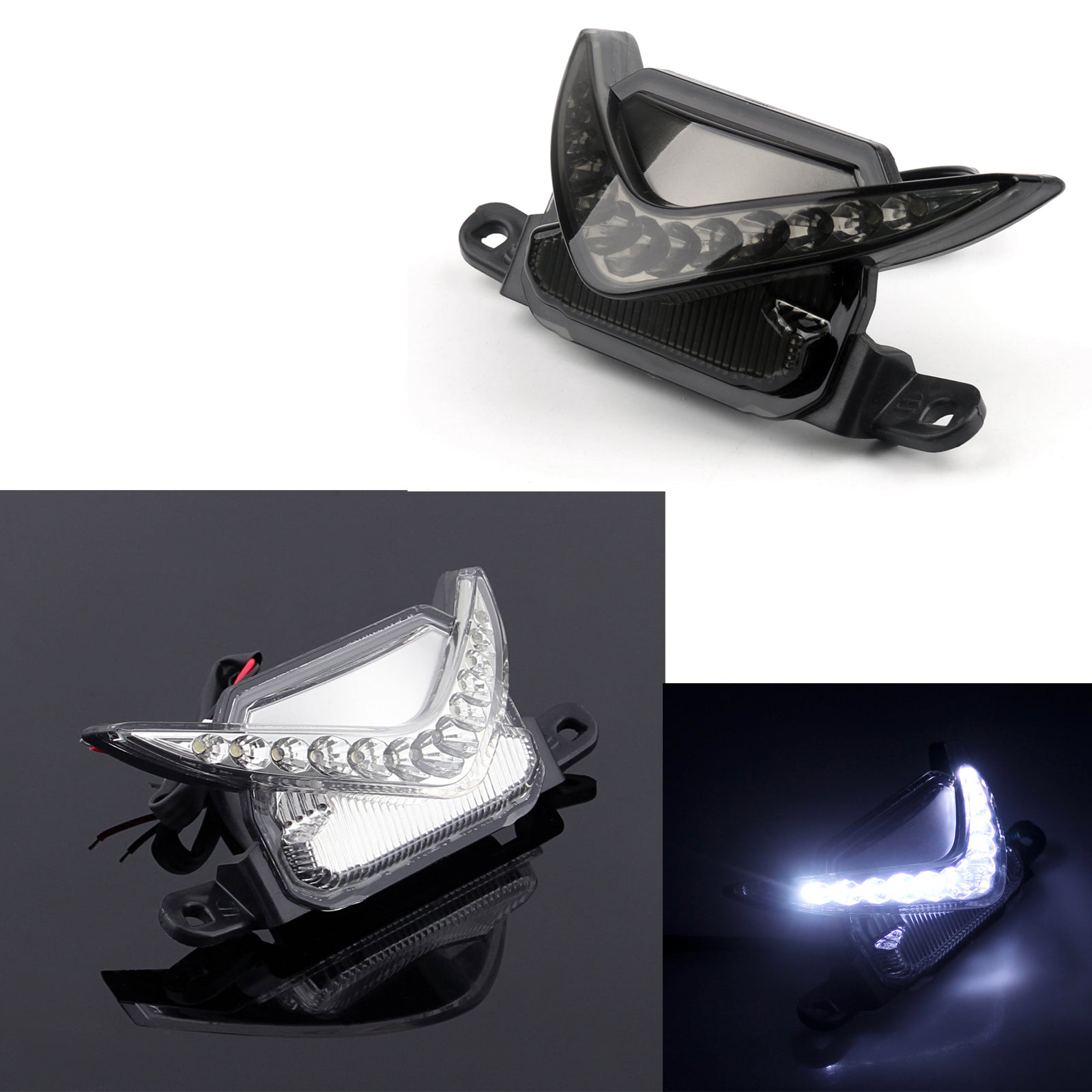 LED Rear Night Running lights For Honda CBR600RR (07-2012) 2 Color