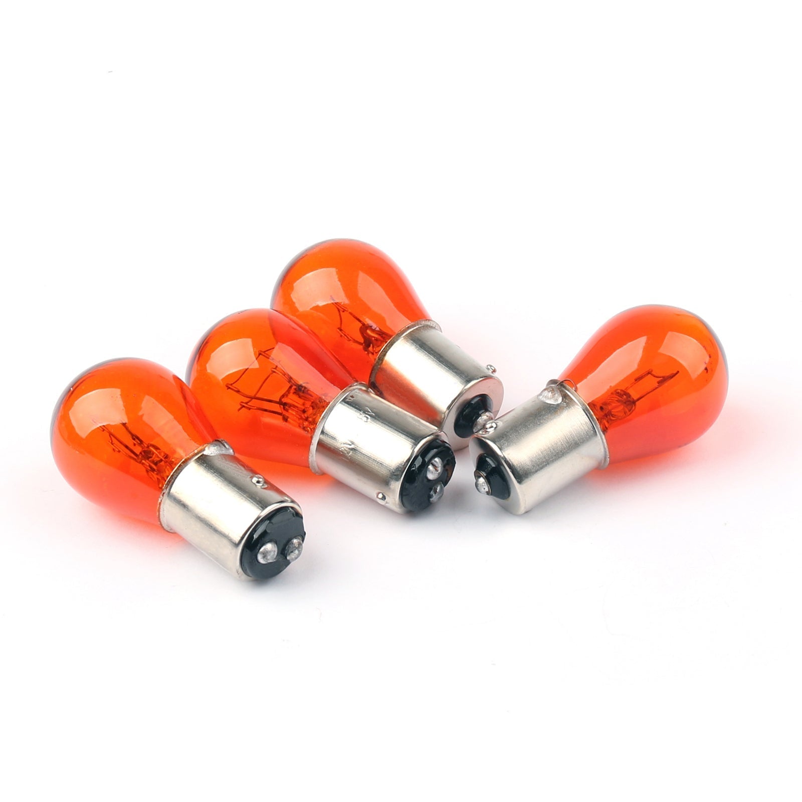 4x Turn Signal Lens Bulbs For Harley Softail Dyna Sportsters (2002-18)