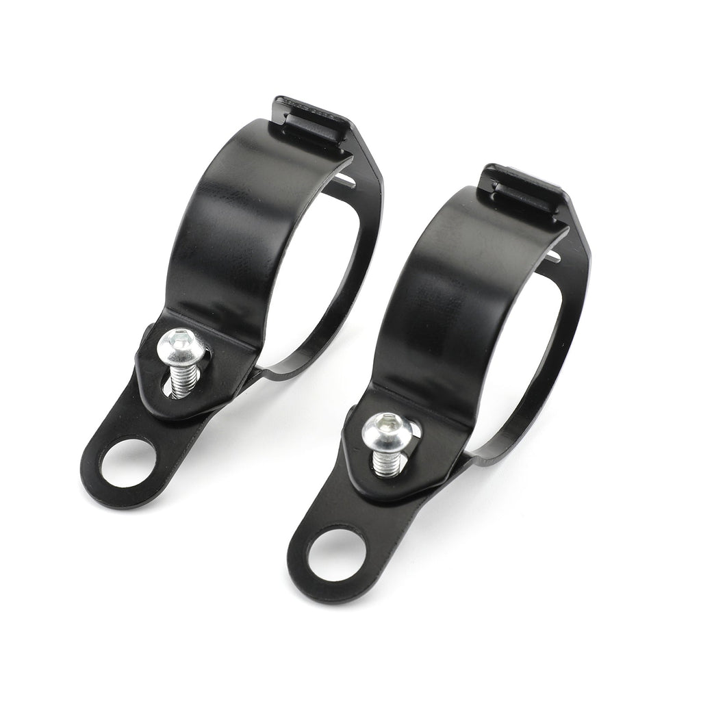 2pcs Front Turn Signal Light Bracket Holder Fork Bar Mount Clamp Holder 41-51mm