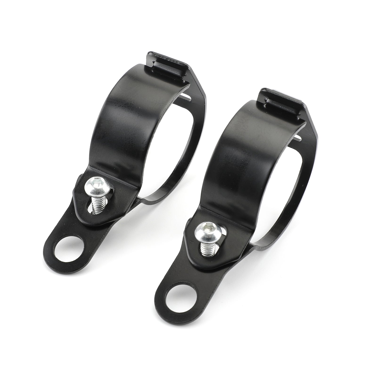 2pcs Front Turn Signal Light Bracket Holder Fork Bar Mount Clamp Holder 41-51mm