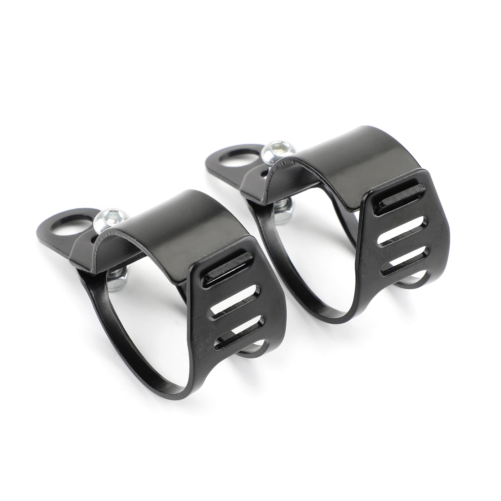 2pcs Front Turn Signal Light Bracket Holder Fork Bar Mount Clamp Holder 41-51mm