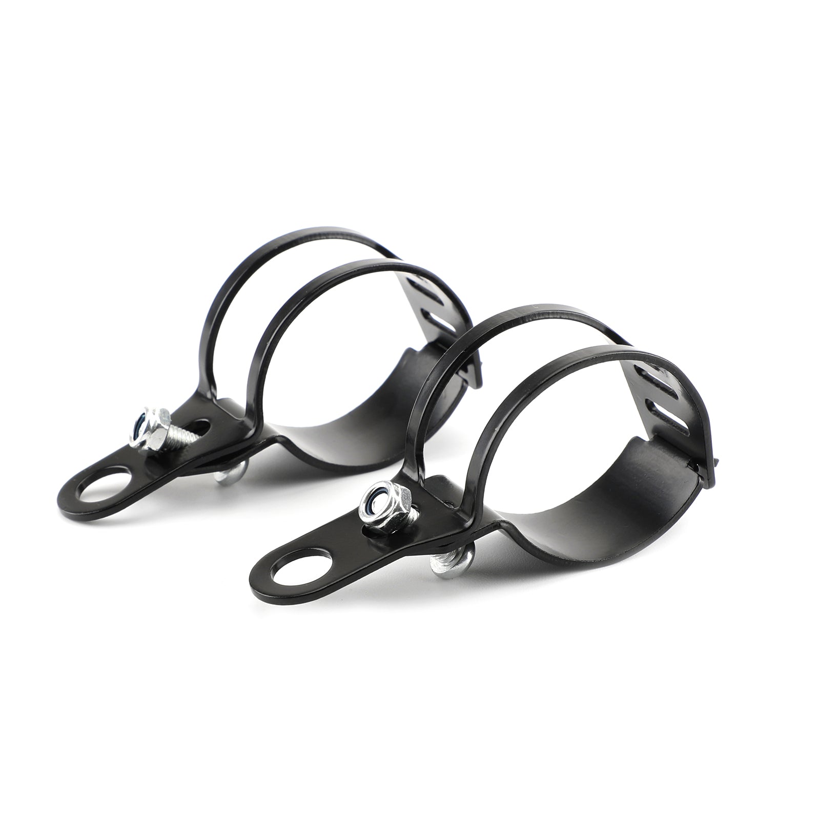 2pcs Front Turn Signal Light Bracket Holder Fork Bar Mount Clamp Holder 41-51mm