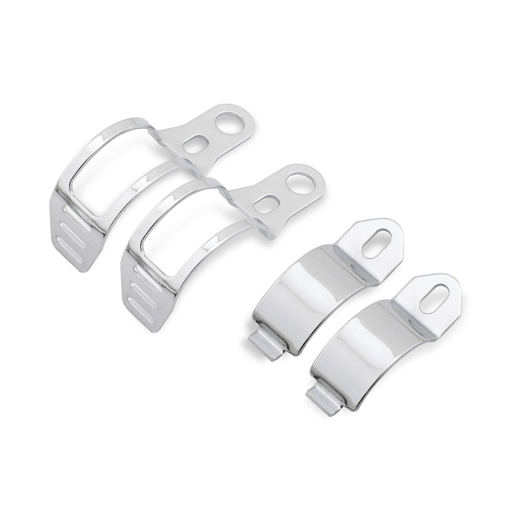 2pcs Front Turn Signal Light Bracket Holder Fork Bar Mount Clamp Holder 41-51mm