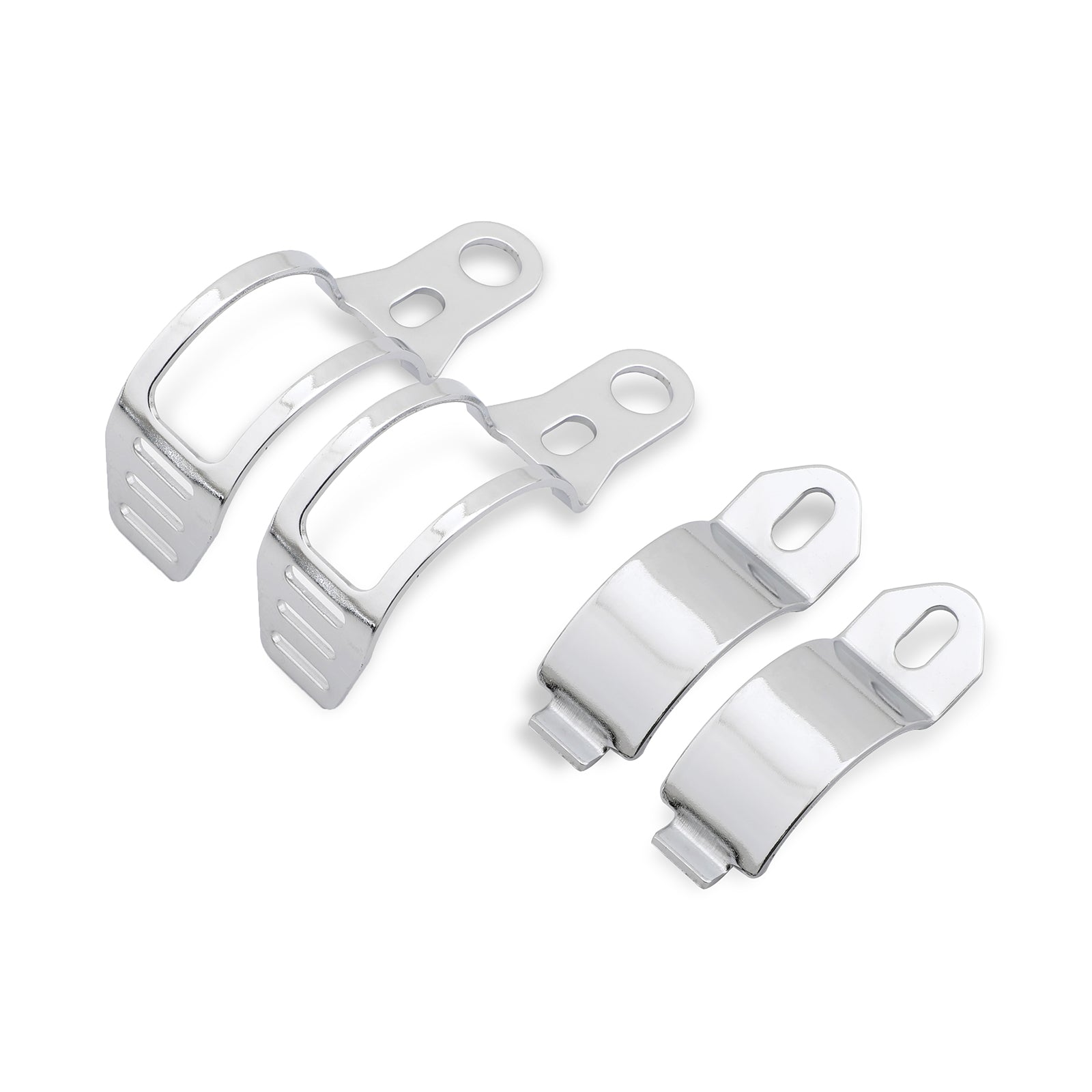 2pcs Front Turn Signal Light Bracket Holder Fork Bar Mount Clamp Holder 41-51mm