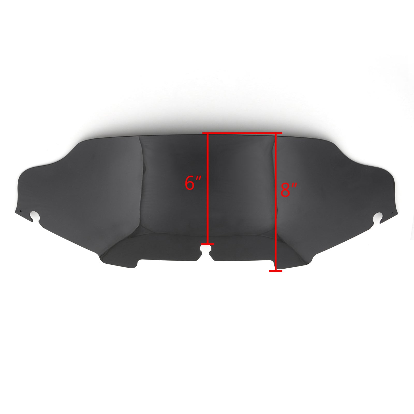 6 Wave Windshield Windscreen For Harley Electra Street Glide Touring
