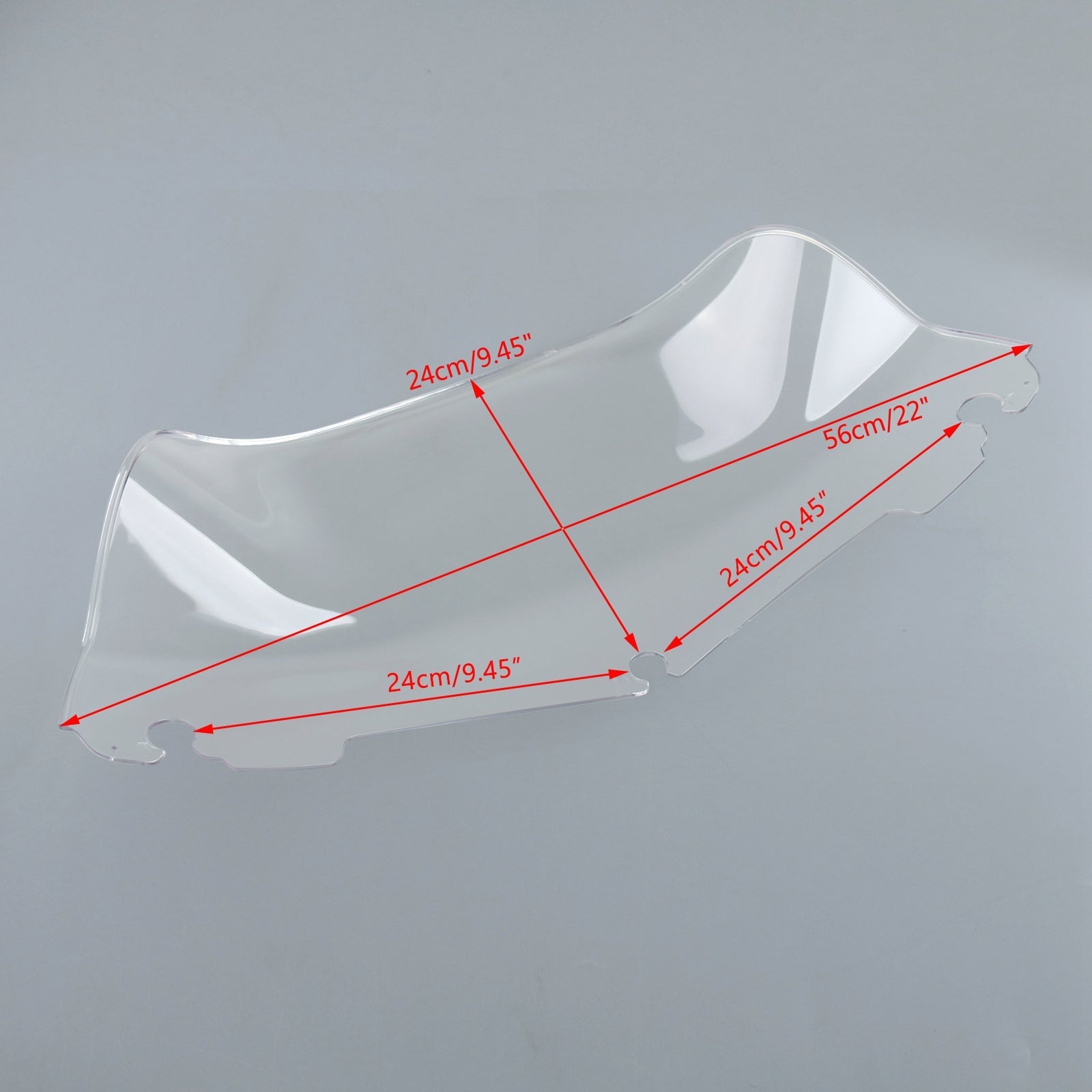 ABS 9 Windshield For Touring Electra Street Tri Glide FLHT FLHTC 2014-2017