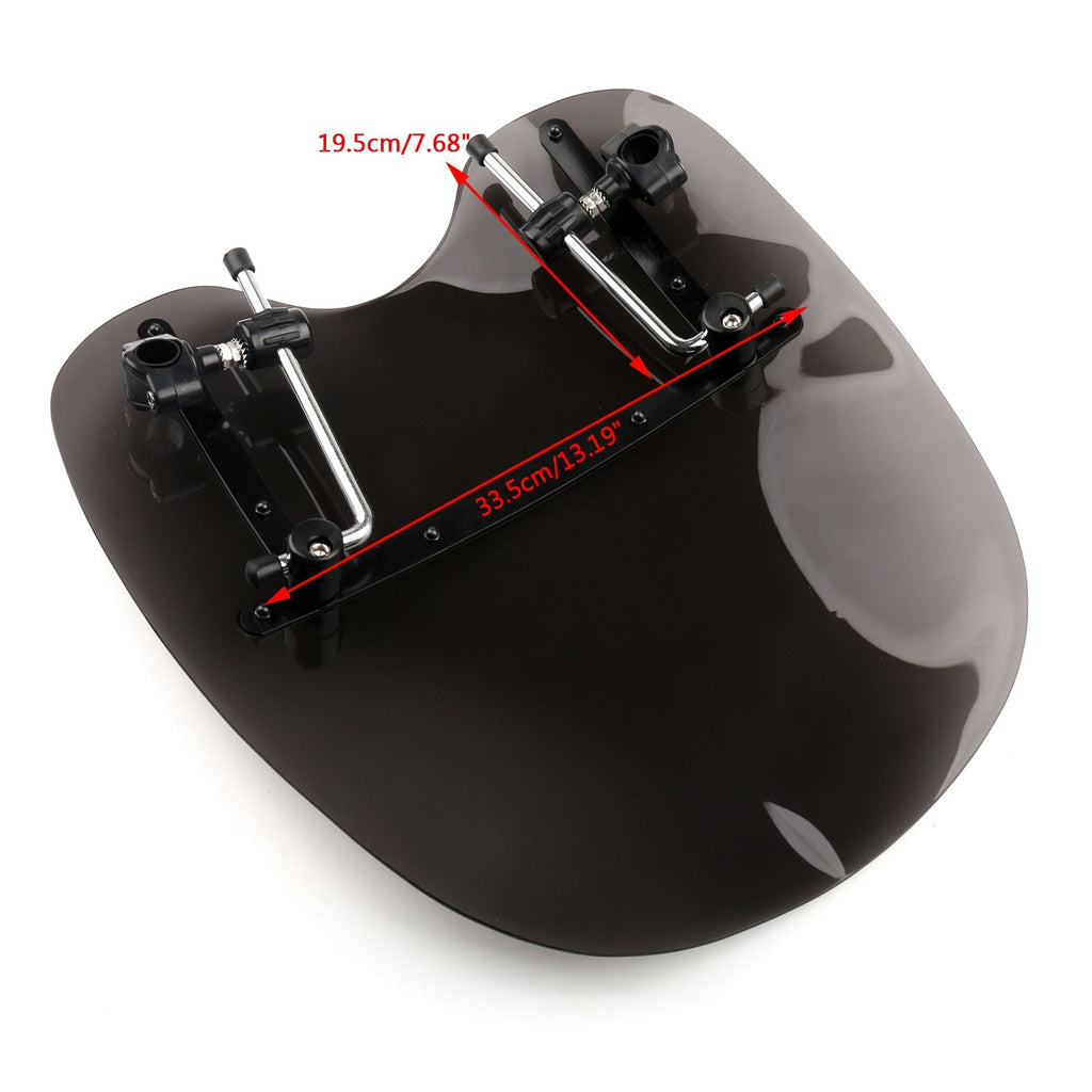 Windshield Windscreen fit for Suzuki cruisers (metric) with 7/8"-1" handlebar