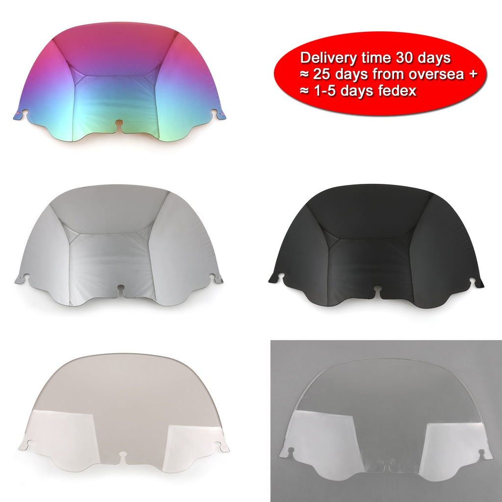 13 ABS Windshield For Touring Street Glide Ultra Classic Trike 1996-2013