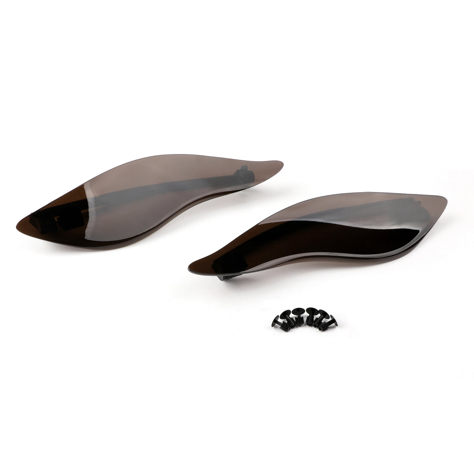 2 x ABS Plastic Side Wings Air Deflectors For Harley Davidson Touring FL 2014-2018, 2 Color