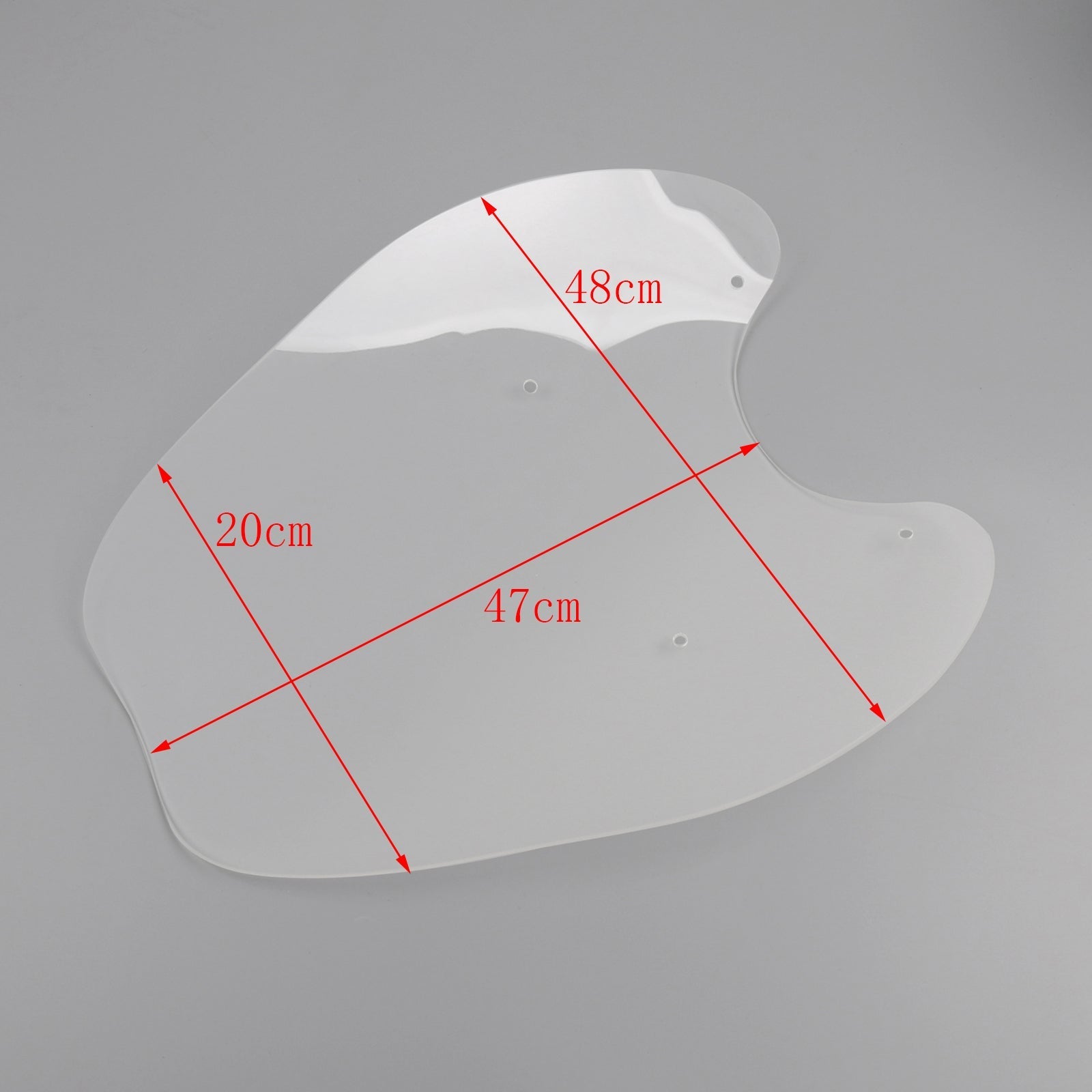 Windscreen Windshield For Harley Davidson Sportster XL883 86-2010 XL1200 (1988-2011), Clear