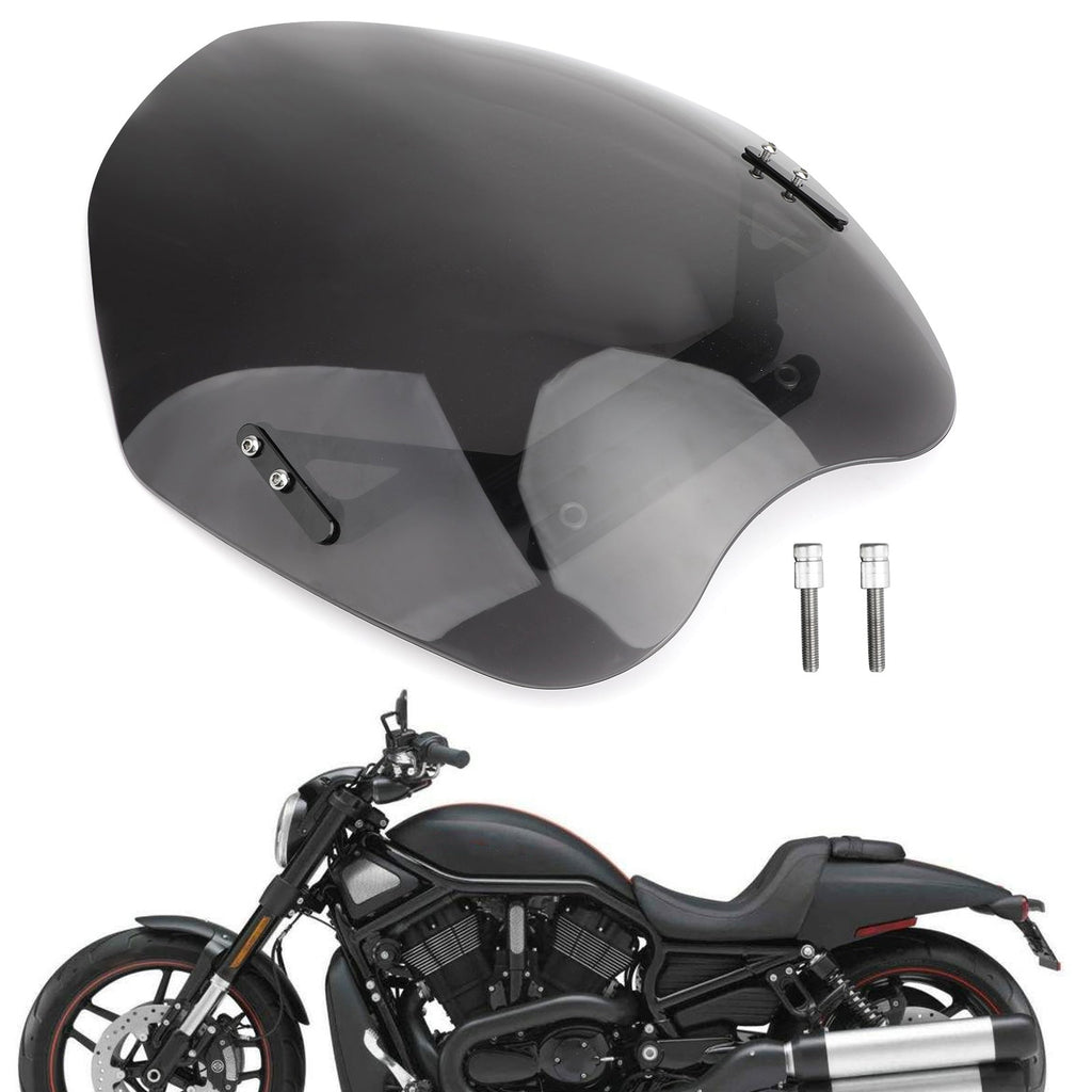 Front Windshield Wind Screen Fit for VRSCF V-ROD MUSCLE 2009-2017