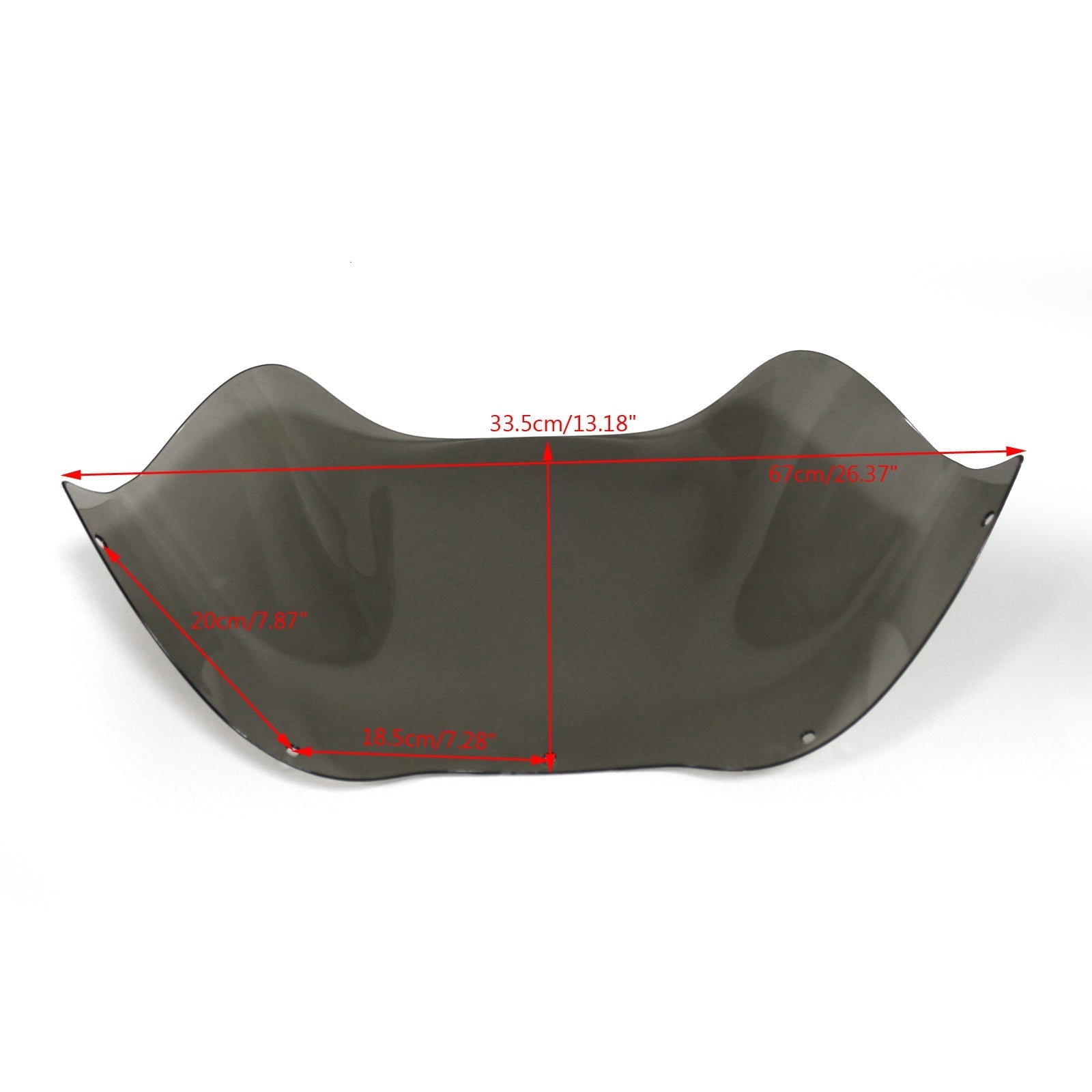 2008-2013 Harley Road Glide FLTR 13 inch Fairing Windshield Windscreen 3 TYPE