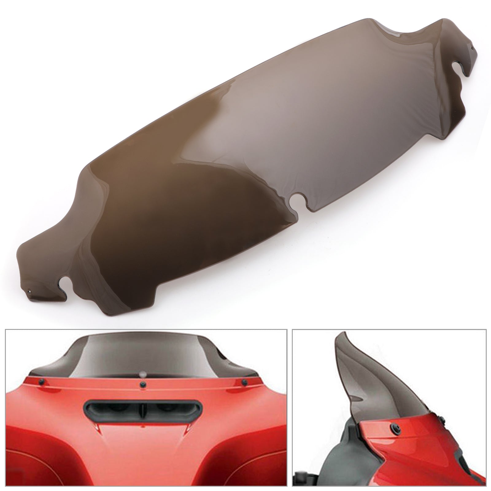5 Wave Windshield Windscreen for Harley Touring Electra Street Glide 14-18