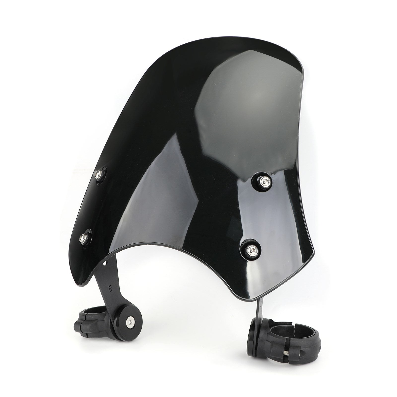 ABS Motorcycle Windscreen Windshield for Harley Dyna Softail Models Black CA Market