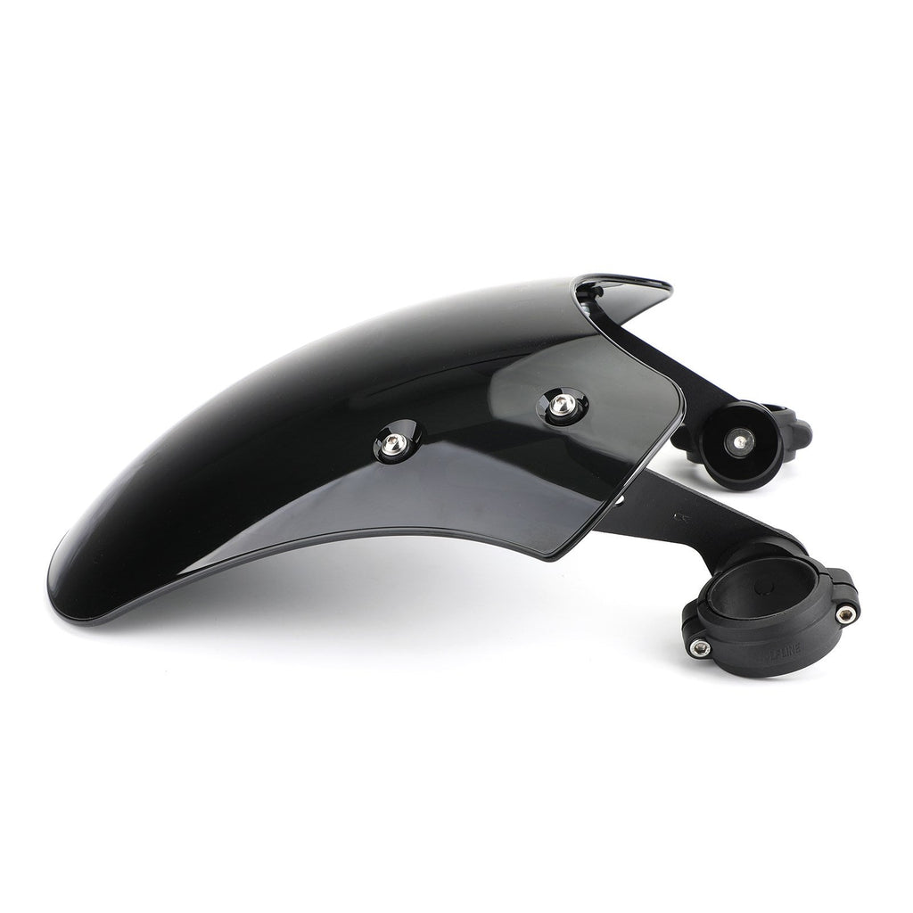 ABS Motorcycle Windscreen Windshield for Harley Dyna Softail Models Black CA Market