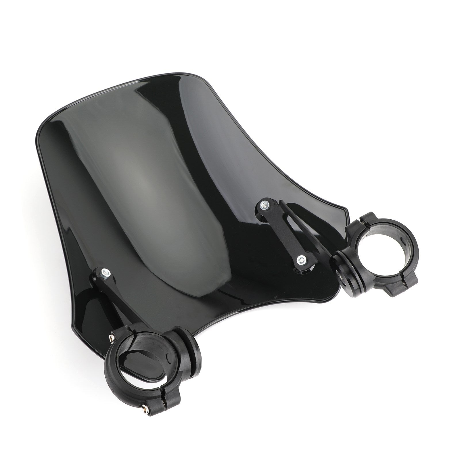 ABS Motorcycle Windscreen Windshield for Harley Dyna Softail Models Black CA Market