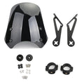ABS Motorcycle Windscreen Windshield for Harley Dyna Softail Models Black CA Market