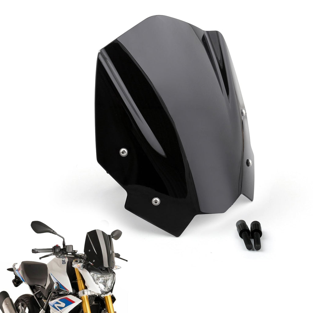 New Motobike ABS Plastic Windshield Windscreen For BMW G310R 2017-2018