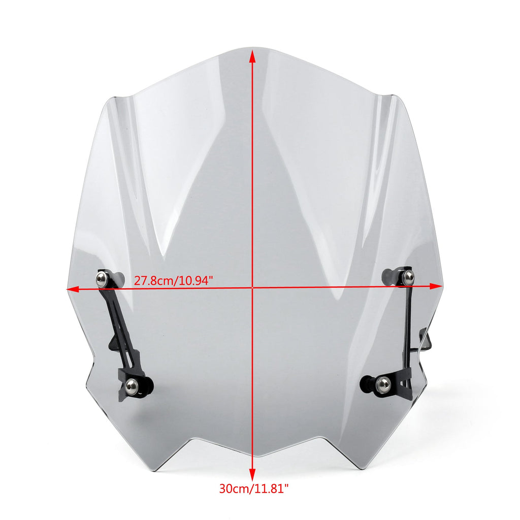 New Motobike ABS Plastic Windshield Windscreen For BMW G310R 2017-2018