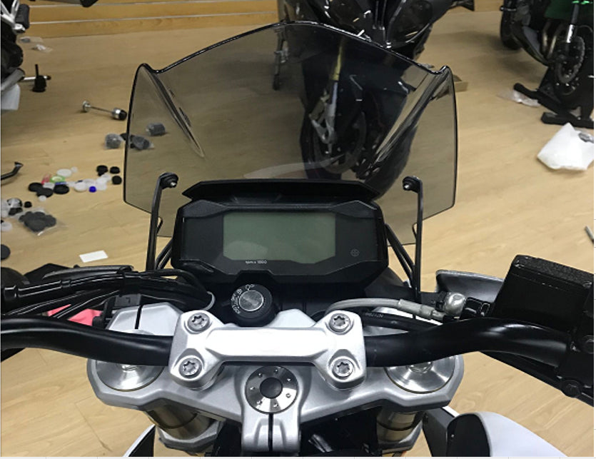 New Motobike ABS Plastic Windshield Windscreen For BMW G310R 2017-2018