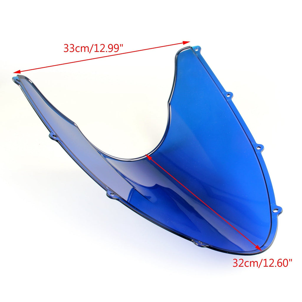 Windshield WindScreen Double Bubble For Ducati 848 1098 1198 2007-2011