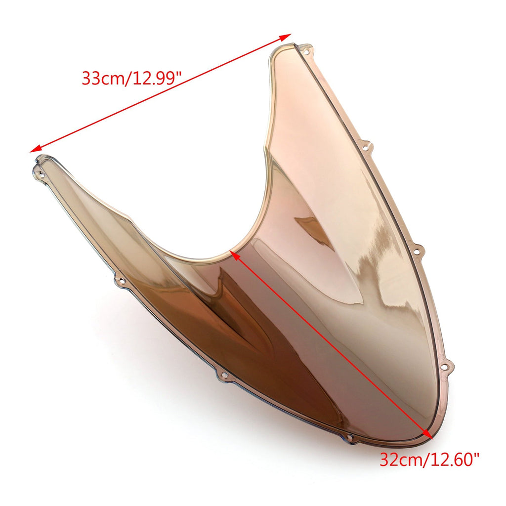 Windshield WindScreen Double Bubble For Ducati 848 1098 1198 2007-2011
