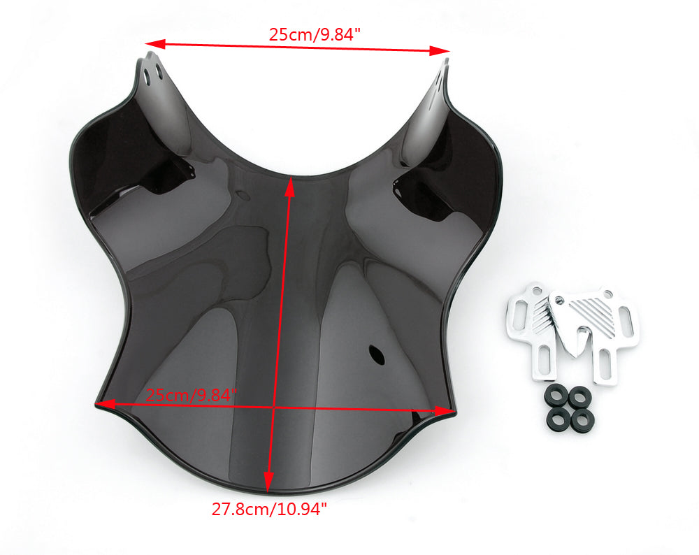 Windshield WindScreen For Honda CB 250 400 600 750 900 919 1000 1300 1100SF