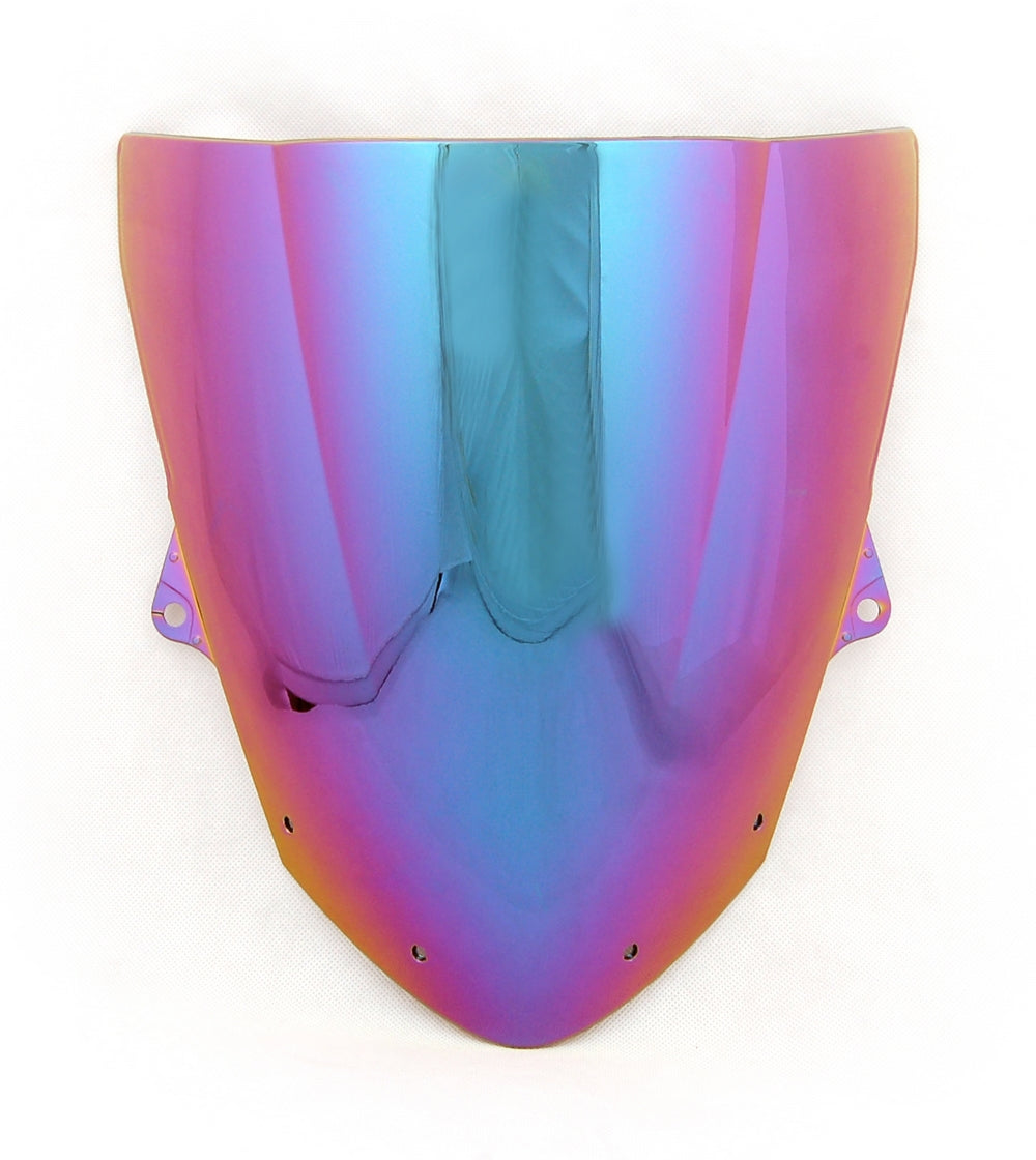 Windshield WindScreen Double Bubble For Kawasaki ZX6R 2009-2014 ZX10R 08-10, 5 Color