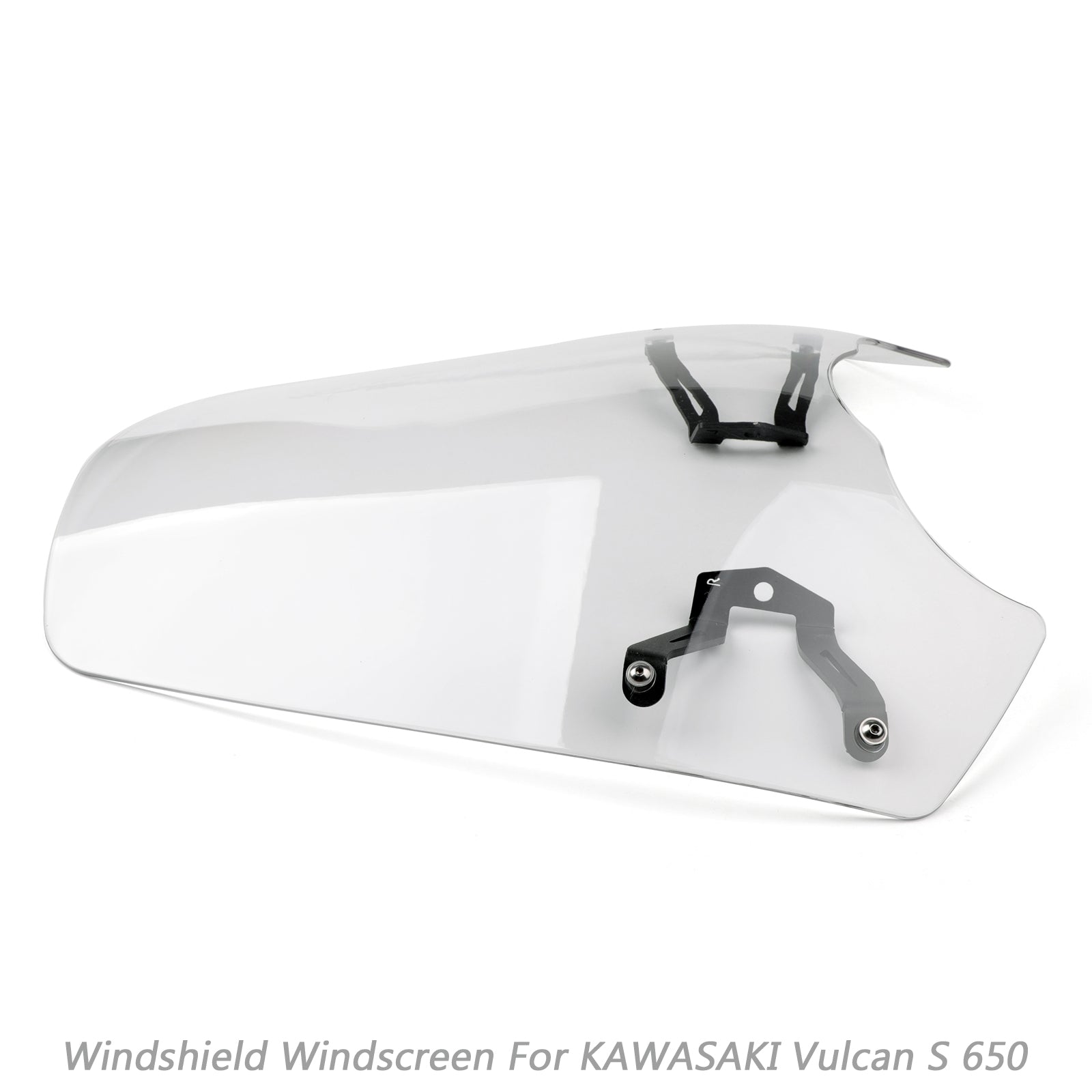 Windscreen Windshield Screen w/Bracket For 2015-2023 Kawasaki Vulcan S EN 650