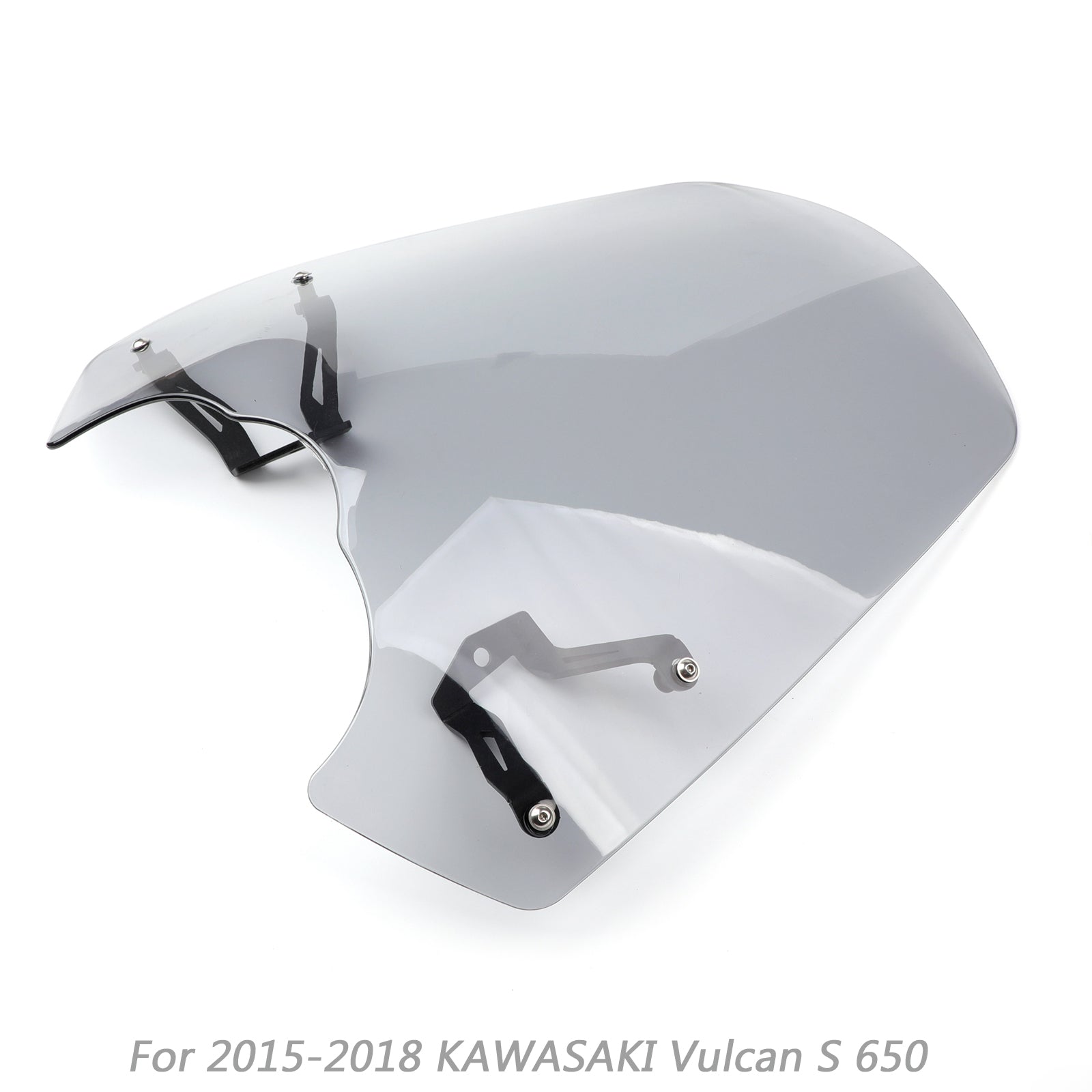 Windscreen Windshield Screen w/Bracket For 2015-2023 Kawasaki Vulcan S EN 650