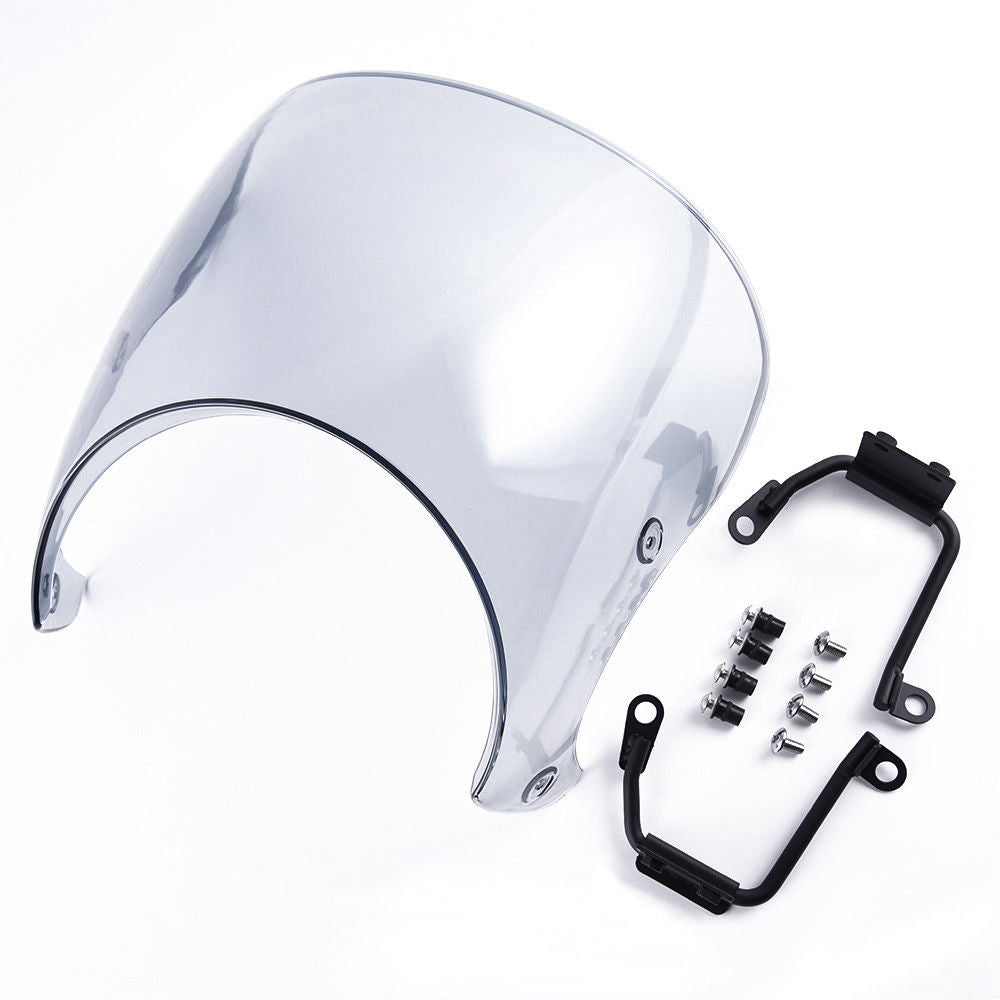 ABS Windscreen Windshield Cafe Racer Wind Protector for Kawasaki Z900RS 2018