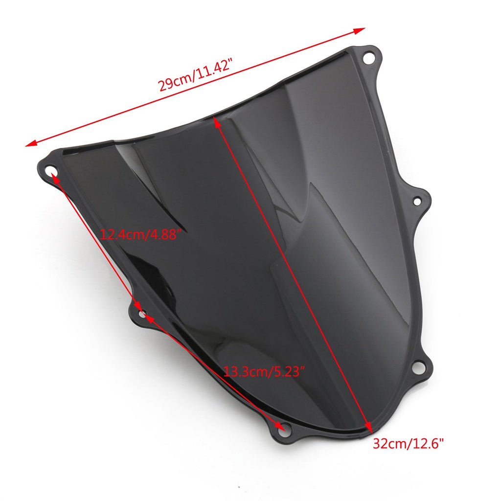 Windshield WindScreen For Suzuki GSXR 1000 GSXR1000 K17 2017-2022 Black