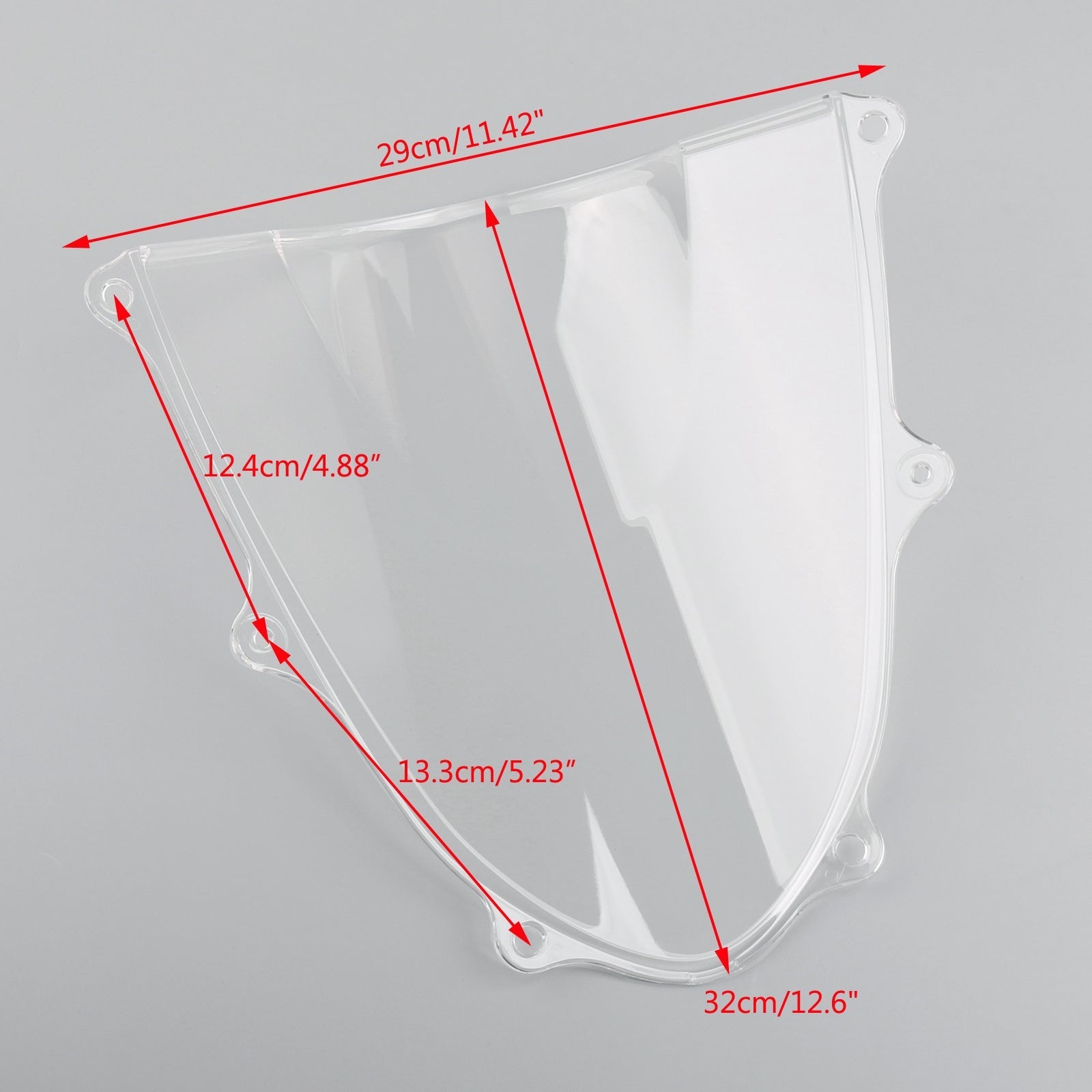 Windshield WindScreen For Suzuki GSXR 1000 GSXR1000 K17 2017-2022 Black