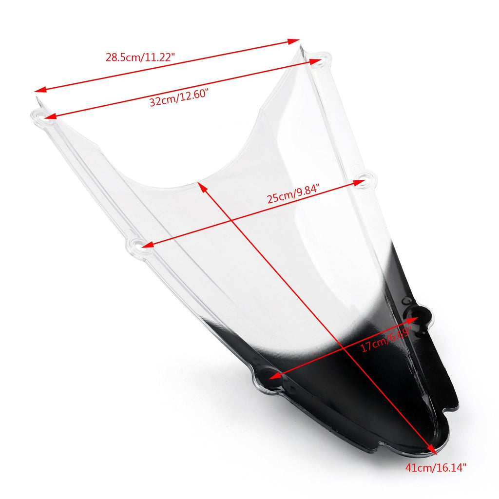 Windshield Windscreen Double Bubble For Yamaha YZF 1000 R1 (2000-2001) 6 Color